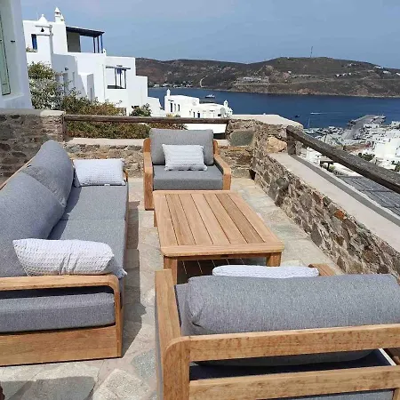 View Serifos Town